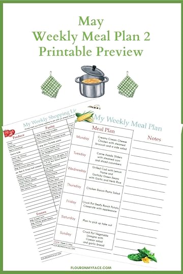 May Meal Plan Preview