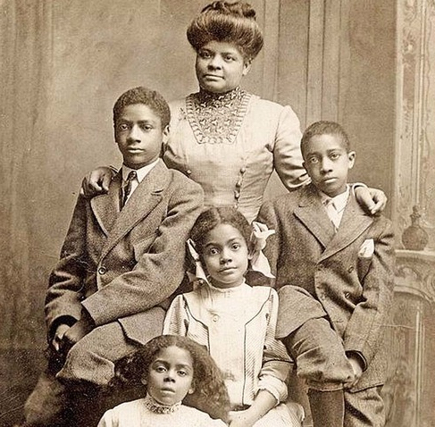 Ida B. Wells and family