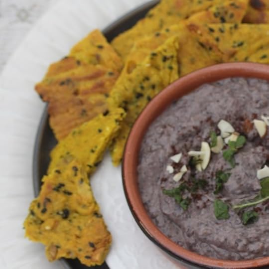 Seeded Sourdough Turmeric Crackers