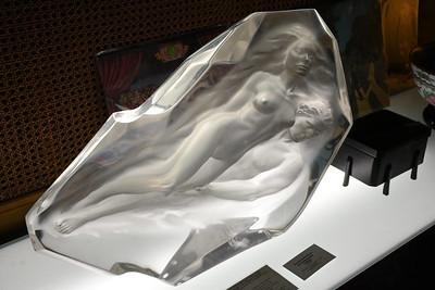 Nude Glass Couple - Eye of the Flame by Frederick Hart