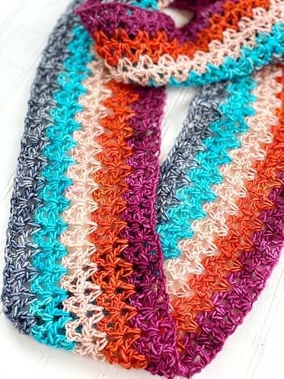 How to Crochet a Rainbow Scarf | Vickie Howell