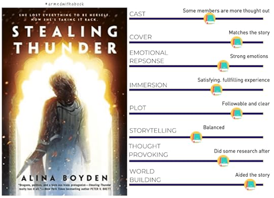 Stealing Thunder Reading experience