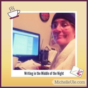 writing in middle of night