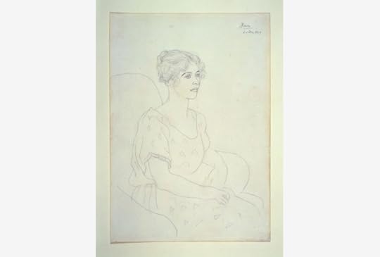 Lydia Lopokova retratada por Picasso.