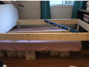 See? It's level and everything!