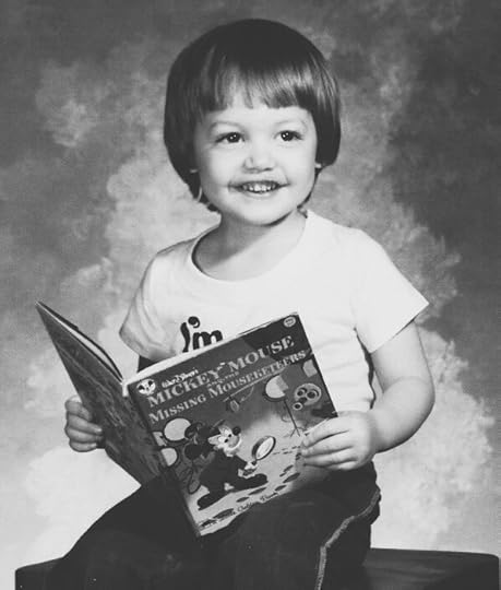 Jerry Roth enjoying his first mystery novel (1980s)