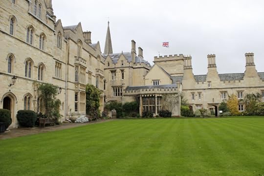 Tolkien's old college at Oxford