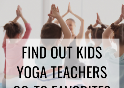 Favorite Kids Yoga Props