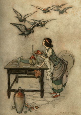 The Seven Doves by Warwick Goble