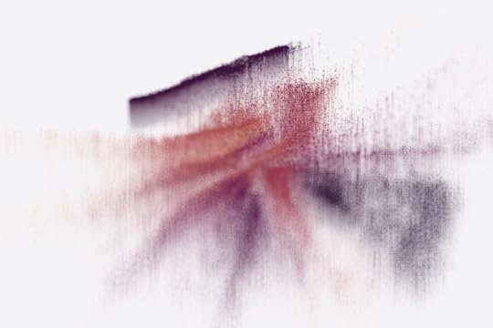 Stylized visualization of MNIST embeddings using CompressionVAE, created by Robin Jungers , programmer at Qosmo .