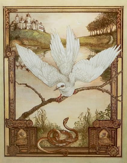 The Dove and the Snake (Aesop's Fables) by Heidi Holder
