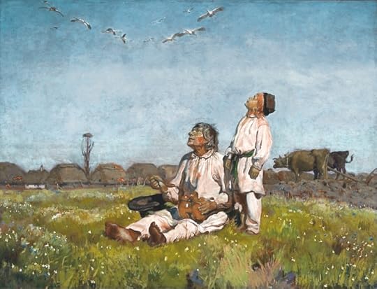 Storks by Jo��zef Marian Che��mon��ski