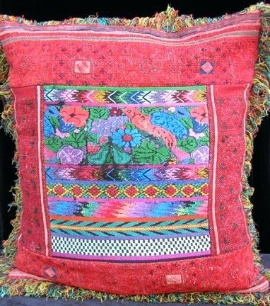 hmong pillow blue hmong pillow covers green hmong pillow hmong pillow applique
