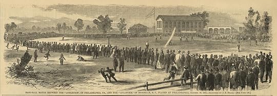 Amateur Era baseball players and the journalists who covered them were frightened and confused by the large crowds of fans that appeared at baseball games in Brooklyn in the late 1850s.