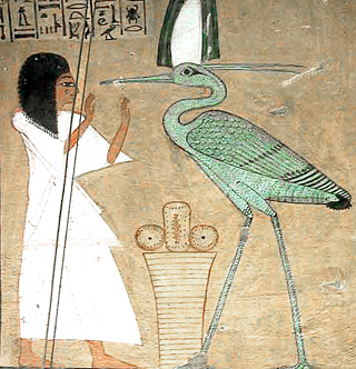 Ba (the soul) bringing sustenance