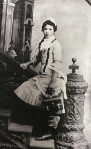 Lettie Cowman as child