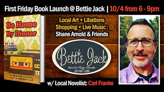 Author Carl Franke At Bettie Jack In Glenside PA
