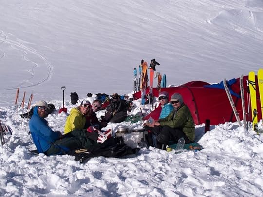Base camp Kings Trench Mount Logan