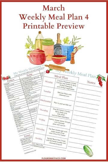 May Meal Plan Week 4 preview image