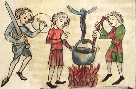 Ordeal of boiling water