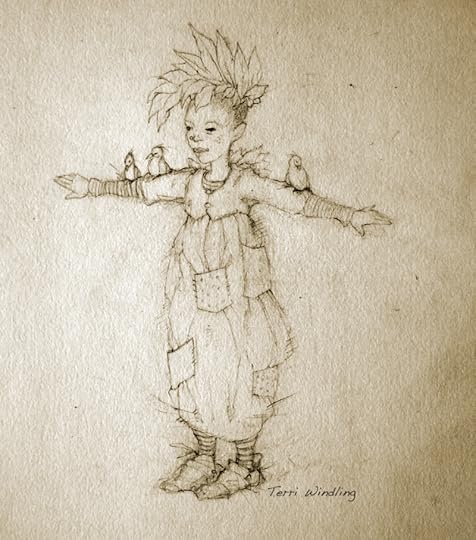 Crested Nattadon Bird Fairy