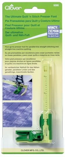 The Ultimate Quilt ‘n Stitch Presser Foot by Nancy Zieman for Clover available at ShopNZP.com