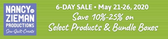 Save 10%-25% Off Select Sewing Tools, Sewing Kits, and Quilting Bundle Boxes May 21-26, 2020 at ShopNZP.com