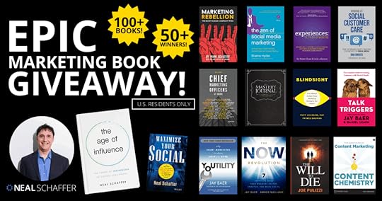 neal schaffer age of influence epic marketing book giveaway