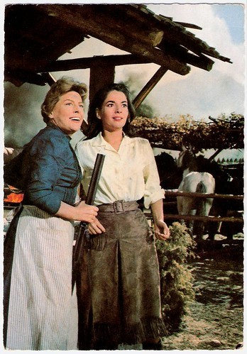 Karin Dor, Marianne Hoppe in Der Schatz im Silbersee
