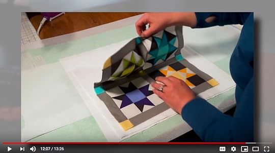 Straight Line Machine Quilting with the Ultimate Quilt 'n Stitch Presser Foot as seen on Stitch it! Sisters Program 116 at the Nancy Zieman Blog