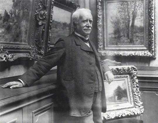Paul Durand-Ruel in his gallery in 1910. Photography by Paul Marsan, known as Dornac. Durand-Ruel Archives.