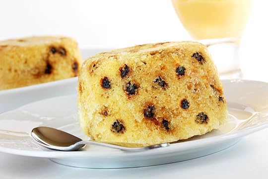 Spotted dick pudding