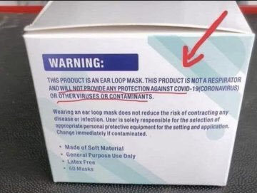 High Quality Worthless Face Mask Blank Meme Template