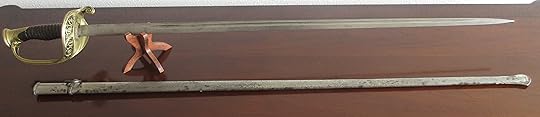 antique french infantry officer sword 1855