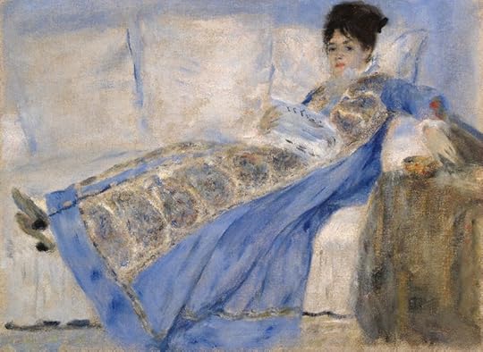 Pierre-Auguste Renoir, "Portrait of Madame Claude Monet", ca. 1872-74