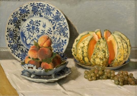 Claude Monet, "Still Life with Melon", 1872