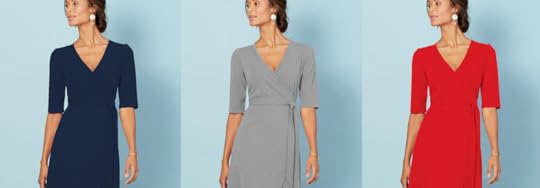 M7893 McCalls Misses Wrap Dress Pattern available at ShopNZP.com