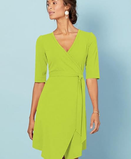 M7893 McCalls Misses Wrap Dress Pattern available at ShopNZP.com