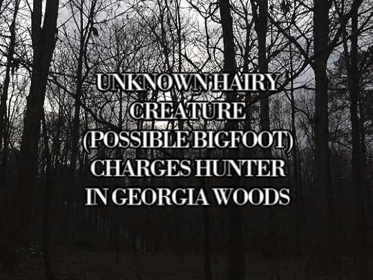 Possible Bigfoot in Rural Georgia