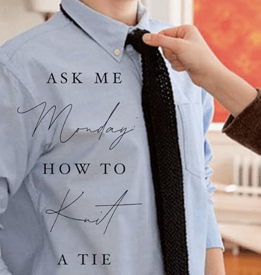 How to knit a necktie | Ask Me Monday with Vickie Howell