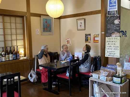 interior of Soba restaurant Kowana in Iiyama city, Japan