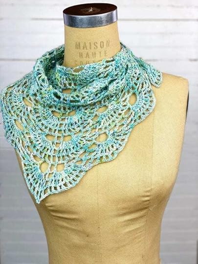 On Point Crochet Shawlette/Shawl by Vickie Howell for YarnYAY!