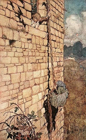 Rapunzel by Arthur Rackham