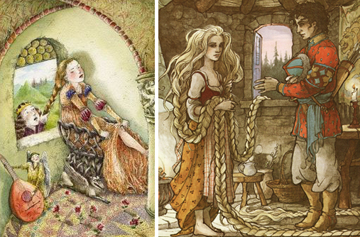 Rapunzel and the prince by Christa Unzner & Trina Schart Hyman