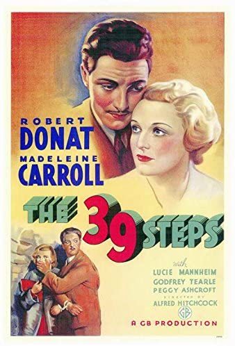 Amazon.com: The 39 Steps POSTER Movie (27 x 40 Inches - 69cm x ...