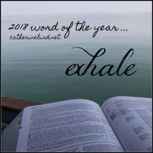 Word of the Year 2018 - catherinebird.net