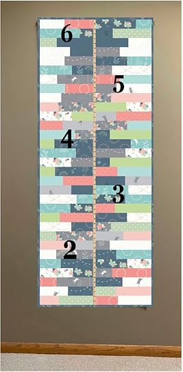 Stitch it! Sisters Program 117 Growth Chart Quilted Wall Hanging