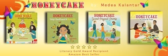 Honeycake books by Medea Kalantar