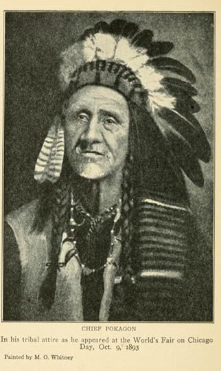 Illustration from Indian sketches: Père Marquette and the Last of the Pottawatomie Chiefs by Cornelia Steketee Hulst.