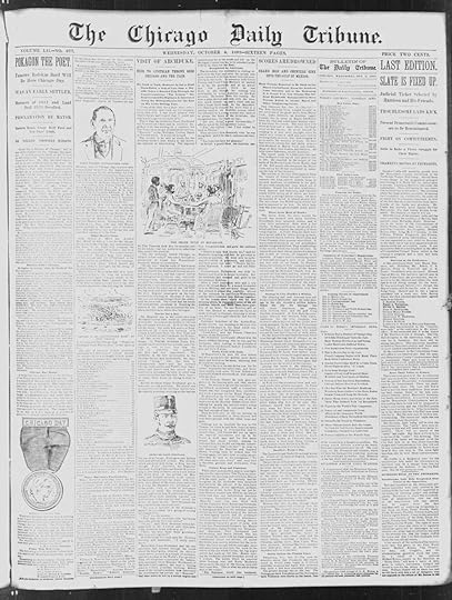 Chicago Daily Tribune , Page 1, October 4, 1893.